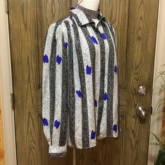 Shoulder padded vintage top - Picture 3 of 5